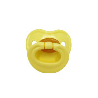 Дитяча пустушка латексна MGZ-0550(Yellow) від 6 місяців