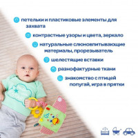 Підвіска-кубик Зоо "Папуга Пустун" МС 110202-01
