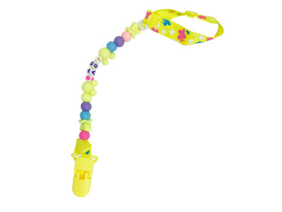 Тримач для пустушки Baby MGZ-0503(Yellow) 34 см