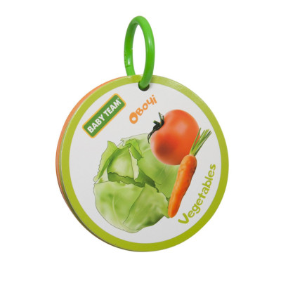Дитяча книжечка підвісочка "Овочі" 8730
