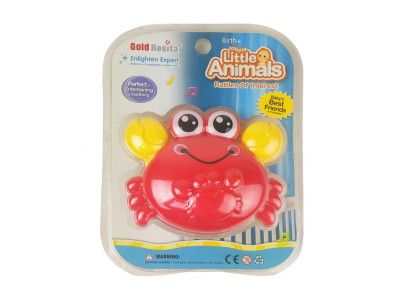 Дитяча брязкальце Тварини 8820-2 12 видів Краб