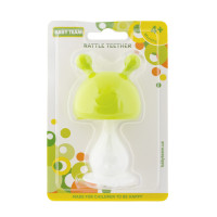 Прорізувач-брязкальце "Веселунчик" 4037_зелений