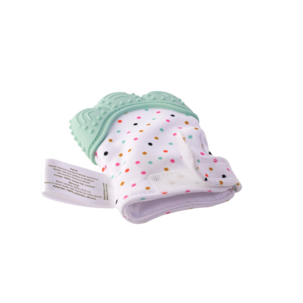 Дитячий прорізувач-рукавичка 4090_бірюзовий