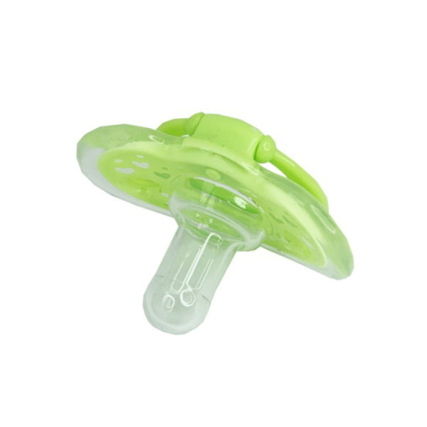 Дитяча силіконова пустушка "Салатове серце" MGZ-0517(Green) кругла Дитяча силіконова пустушка "Салатове серце" MGZ-0517(Green) кругла