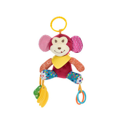 Підвіска на коляску з прорізувачем A-Toys SKK-056 Мавпочка