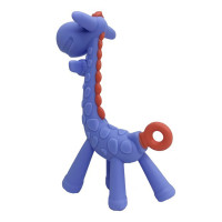 Силіконовий прорізувач "Жираф" MGZ-0423(Violet) без футляра