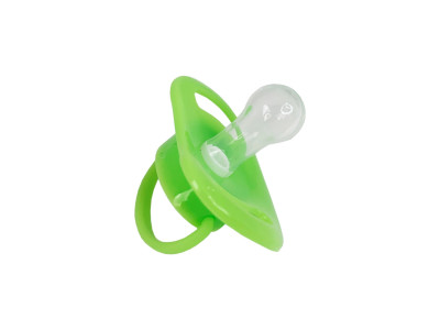 Пустушка силіконова кругла MGZ-0516(Green) з ковпачком Пустушка силіконова кругла MGZ-0516(Green) з ковпачком