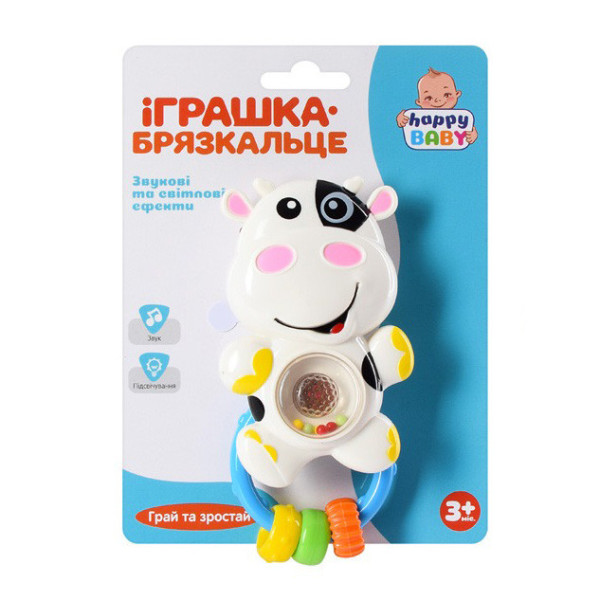 Дитяче брязкальце HB 0018 14cм Корова Дитяче брязкальце HB 0018 14cм Корова