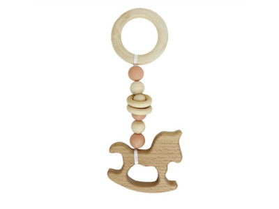 Гризунок деревяний MGZ-0410(Peach) Коник Гризунок деревяний MGZ-0410(Peach) Коник