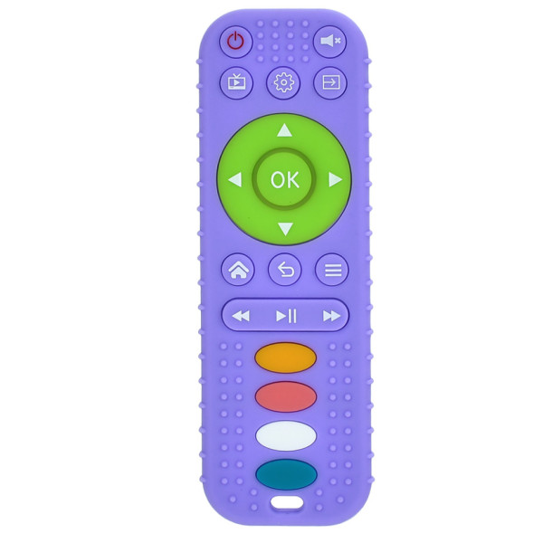 Дитячий прорізувач "Пульт" SD-44(Violet) фіолетовий текстурний 16 см