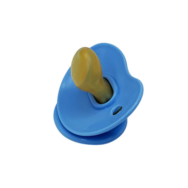 Дитяча пустушка латексна Mega Zayka MGZ-0550(Blue) від 6 місяців Дитяча пустушка латексна Mega Zayka MGZ-0550(Blue) від 6 місяців