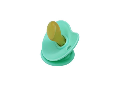 Дитяча пустушка латексна Mega Zayka MGZ-0550(Turquoise) від 6 місяців