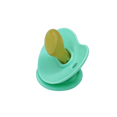 Дитяча пустушка латексна Mega Zayka MGZ-0550(Turquoise) від 6 місяців Дитяча пустушка латексна Mega Zayka MGZ-0550(Turquoise) від 6 місяців