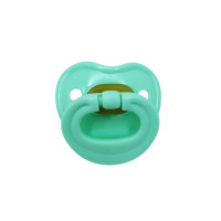 Дитяча пустушка латексна Mega Zayka MGZ-0550(Turquoise) від 6 місяців