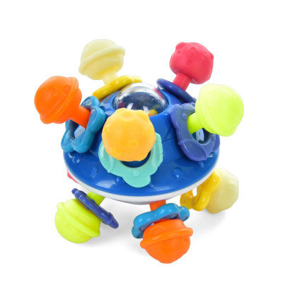 Бізіборд-брязкальце "Teether UFO" 700-H рухомі деталі тріскачка