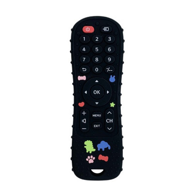 Силіконовий прорізувач "Пульт" Mega Zayka MGZ-0424(Black) чорний