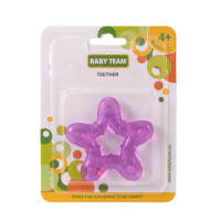 Прорізувач силіконовий 4005_фіолетова зірочка