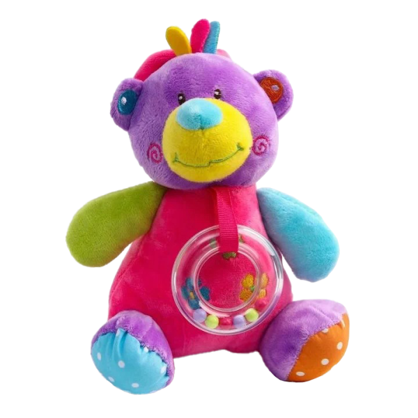 Брязкальце - мяка іграшка Bambi C20560 з музичним механізмом Ведмедик Брязкальце - мяка іграшка Bambi C20560 з музичним механізмом Ведмедик
