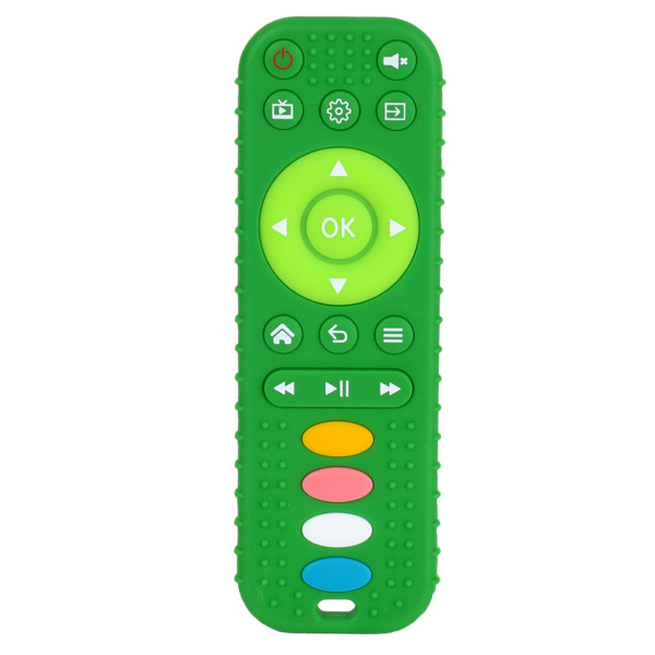 Дитячий прорізувач "Пульт" SD-44(Green) зелений текстурний 16 см