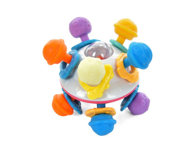 Бізіборд-брязкальце "Teether UFO" 700-L рухомі деталі тріскачка Бізіборд-брязкальце "Teether UFO" 700-L рухомі деталі тріскачка