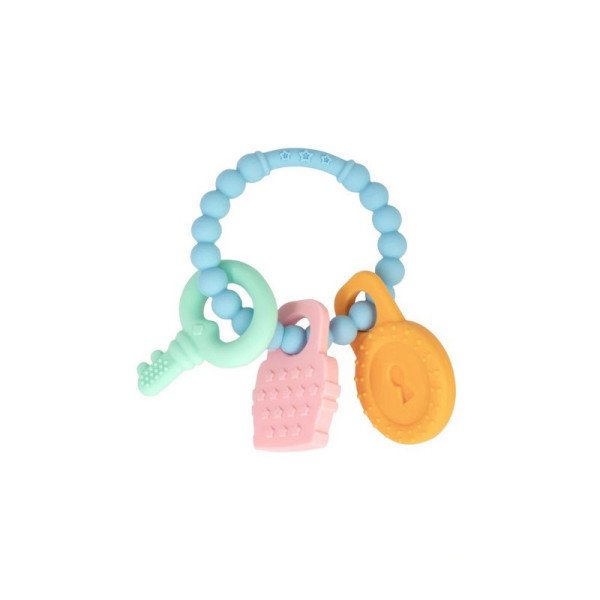 Дитяча іграшка прорізувач "Ключики" 4024 силіконовий