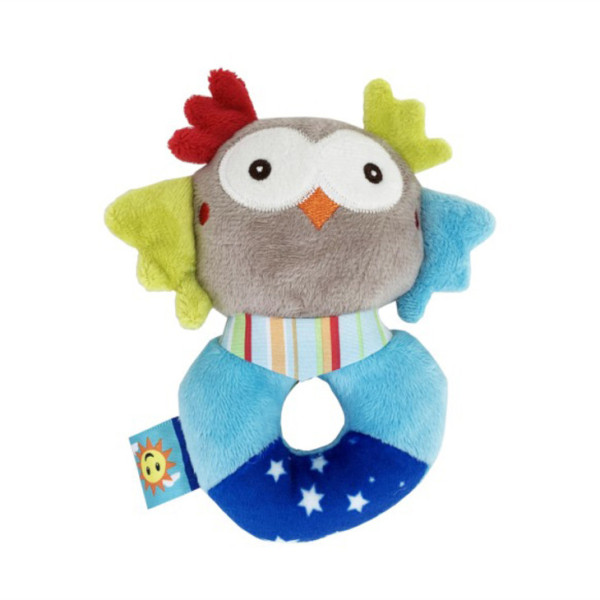 М`яка іграшка-брязкальце "Сова" TM BBSKY MGZ-1203-1 М`яка іграшка-брязкальце "Сова" TM BBSKY MGZ-1203-1