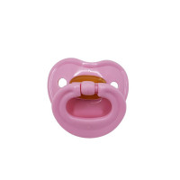 Дитяча пустушка латексна Mega Zayka MGZ-0550(Pink) від 6 місяців