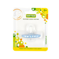 Силіконова пустушка класична 3055_блакитна