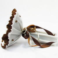 Букет з мяких іграшок 5 ведмедиків 5287IT коричневий