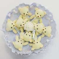 Букет з іграшок Ведмедики блакитний 5350IT з 9ю іграшками