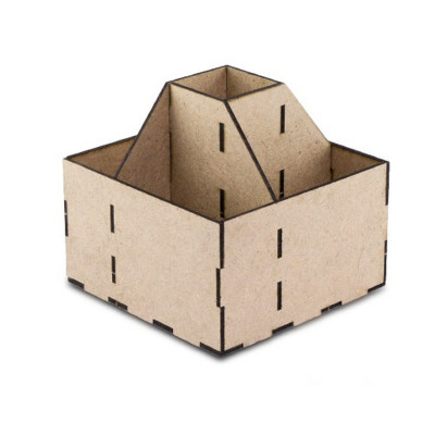 Заготовка для декорування "Органайзер для художніх та письмових приладдя" FDPO-033 Заготовка для декорування "Органайзер для художніх та письмових приладдя" FDPO-033