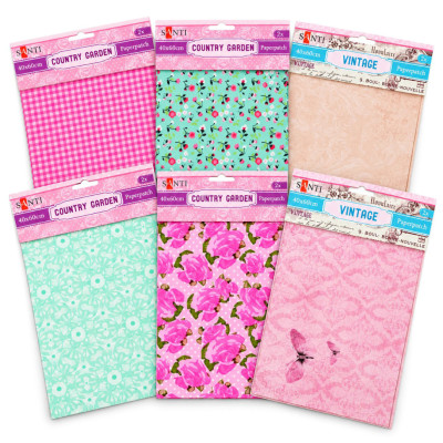 Папір для декупажу PAPERPATCH-40х60 дизайн в асортименті 40х60 см 2 листи