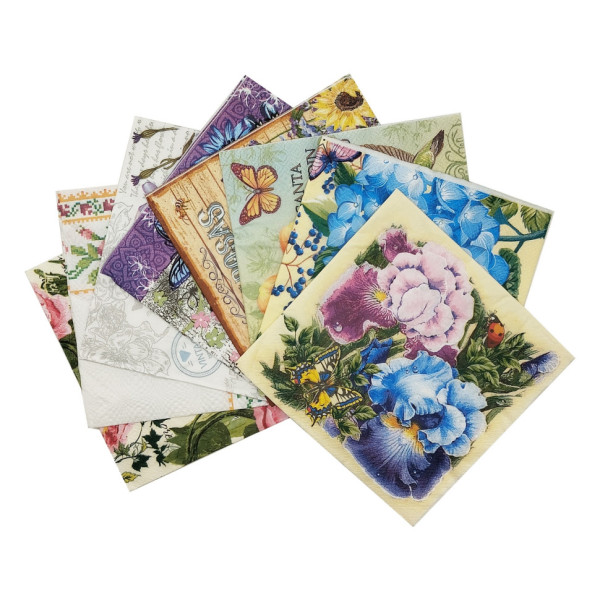 Серветки для декупажу Luxy DN-001 33х33 см 3 шари 1 шт