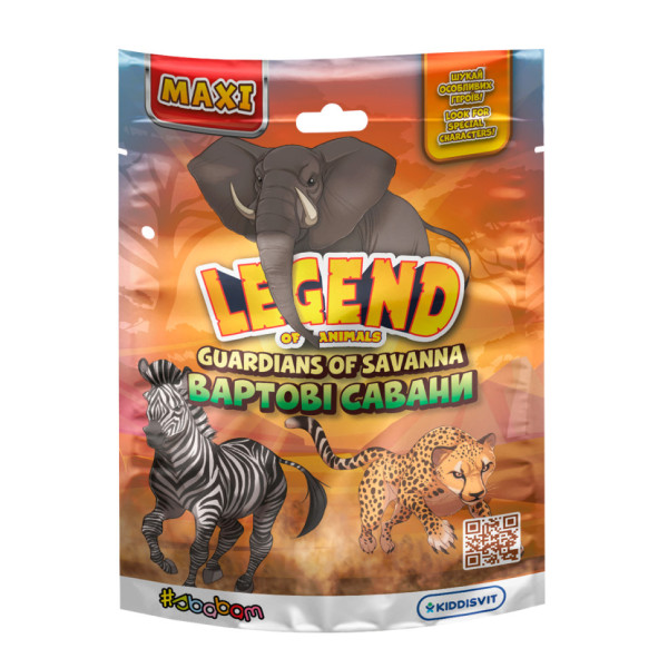 Стретч-іграшка сюрприз "Вартові савани" #sbabam 101/CN24 у вигляді тварини