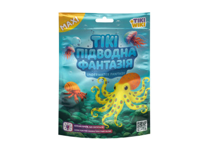 Стретч-іграшка Підводна фантазія Tiki Wiki SQ009 серії Maxi у вигляді тварини Стретч-іграшка Підводна фантазія Tiki Wiki SQ009 серії Maxi у вигляді тварини