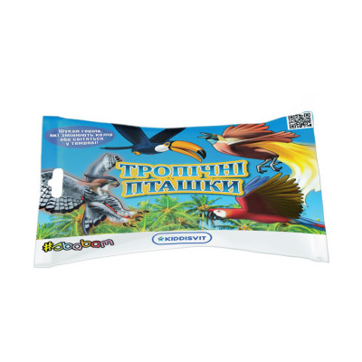 Стретч-іграшка у вигляді тварини Тропічні пташки #sbabam 14-CN-2020 іграшка-сюрприз