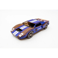 Дерев’яний 3D конструктор Fast car Gt Puz-26915 164 деталі Дерев’яний 3D конструктор Fast car Gt Puz-26915 164 деталі