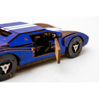 Дерев’яний 3D конструктор Fast car Gt Puz-26915 164 деталі Дерев’яний 3D конструктор Fast car Gt Puz-26915 164 деталі
