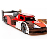 Деревяний 3D конструктор Racing Car Puz-01037 146 деталей