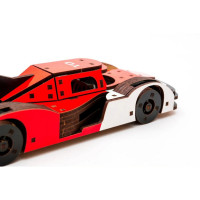 Деревяний 3D конструктор Racing Car Puz-01037 146 деталей