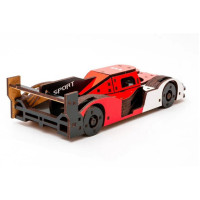 Деревяний 3D конструктор Racing Car Puz-01037 146 деталей