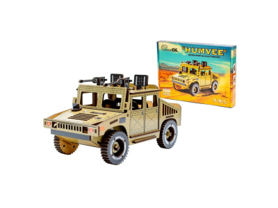 Деревяний 3D конструктор "Humvee" Puz-00927 100 деталей