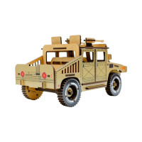 Деревяний 3D конструктор "Humvee" Puz-00927 100 деталей