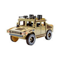 Деревяний 3D конструктор "Humvee" Puz-00927 100 деталей