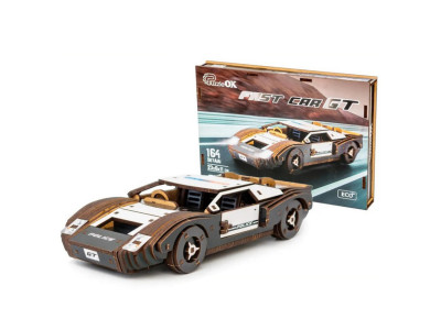 Дерев’яний 3D конструктор Fast car Gt Puz-26916 164 деталі