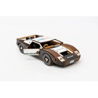 Дерев’яний 3D конструктор Fast car Gt Puz-26916 164 деталі Дерев’яний 3D конструктор Fast car Gt Puz-26916 164 деталі