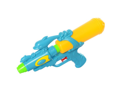 Дитячий водяний пістолет MR 0293(Blue-Yellow) розмір середній 27 см Дитячий водяний пістолет MR 0293(Blue-Yellow) розмір середній 27 см