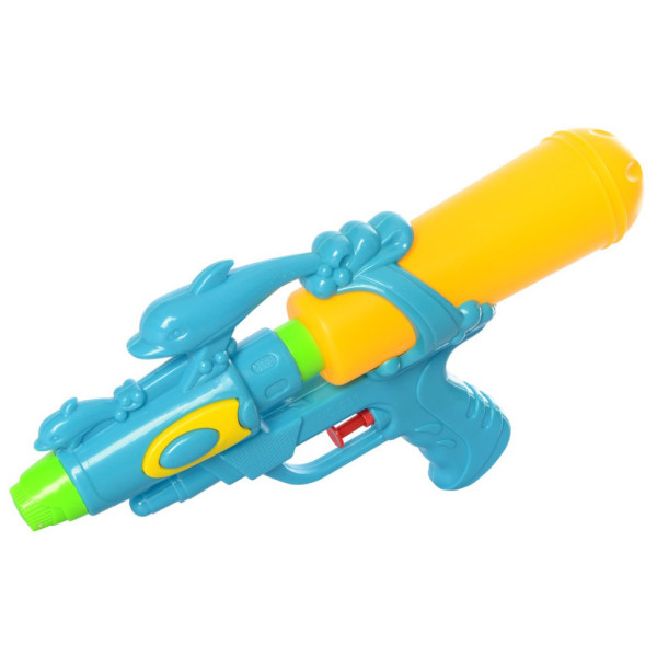 Дитячий водяний пістолет MR 0293(Blue-Yellow) розмір середній 27 см Дитячий водяний пістолет MR 0293(Blue-Yellow) розмір середній 27 см
