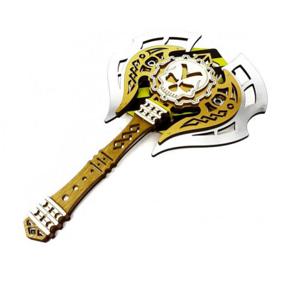 Сокира деревяна сувенірна "ЧЕРЕП" SCULL