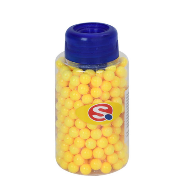 Кульки для дитячої зброї SQU-047(Yellow) пластик 6 мм 320 шт